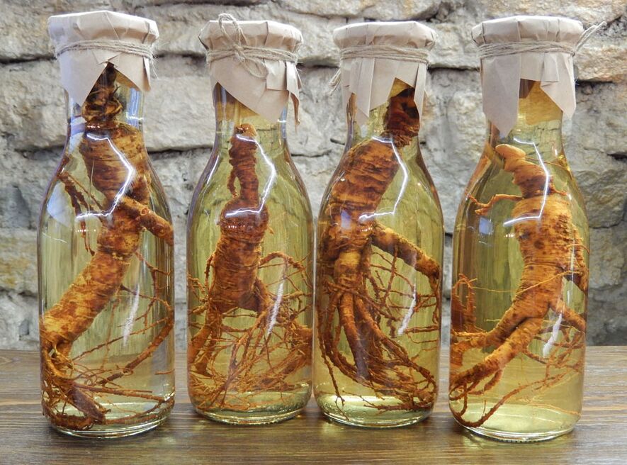 L'assunzione della tintura di ginseng aiuta ad ingrandire la testa del pene