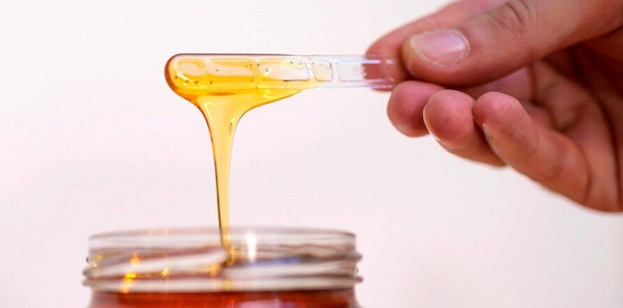 miele e soda per l'ingrandimento del pene